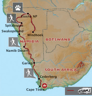 Cape Town to Namibia Safari