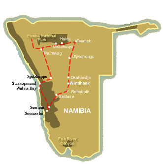 Highlights of Namibia Safari
