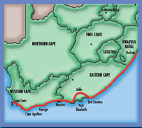 Coastal Tour of South Afarica