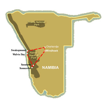 Sossusvlei and Swakopmund Safari