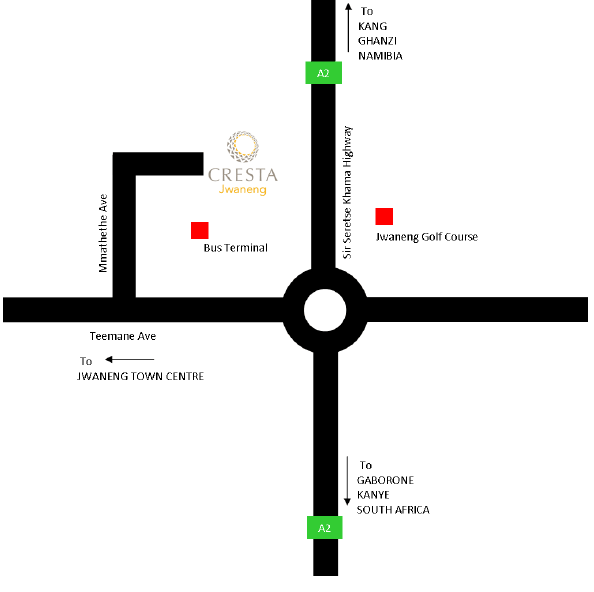 Contact Number Email and Directions for Cresta Jwaneng Hotel Jwaneng