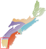 Yarmouth & Acadian Shores Map