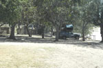 Camping on Barra beach Mozambique