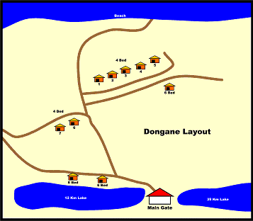 Dongane chalet layout