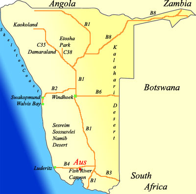 aus map namibia
