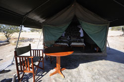 Etosha safari tented camp namibia