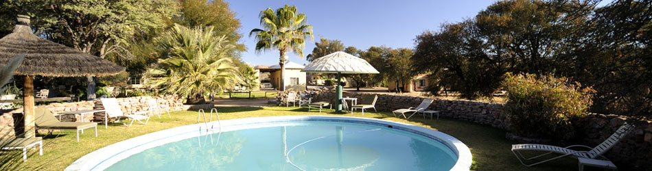 Namibia - Hammerstein lodge and camp site