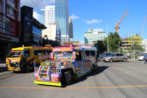 Jeepney near Ayala Mall Cebu 