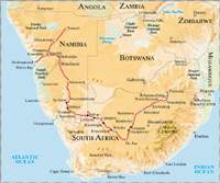 Rovos Rail Namibia Safari