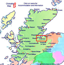 Inverness Map Scotland