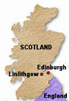 Map of Linlithgow Scotland