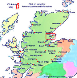 Map of Tain