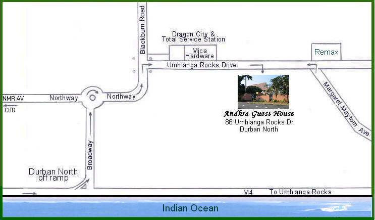map and directiobns to andhra guesthouse