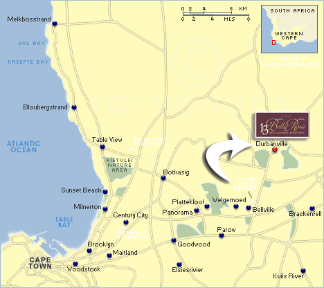 durbanville map