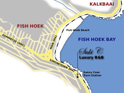 suki c fish hoek map