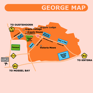 george map to Argyl house