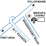 how to get to town lodge polokwane