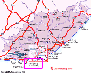 map of addo south africa