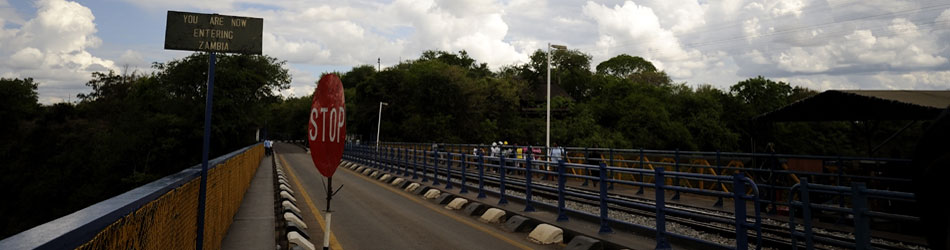 The bridge between Zambia and Zimbabwe is a piece of history in itself and offers great views down into the Zambezi gorge over 111 metres below