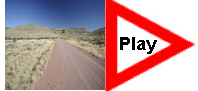 video of a gravel road in Namibia