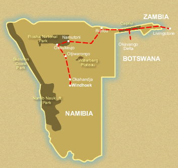 Bushmen & Delta safari