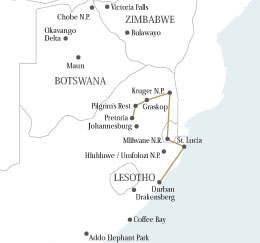 Kruger and Kwazulu  Safari