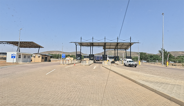 Namibia border post