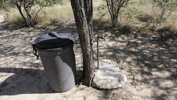 Picture taken at El Fari Camping Ghanzi Botswana