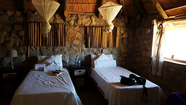 Picture taken at Kapika Waterfall Lodge Ruacana Namibia