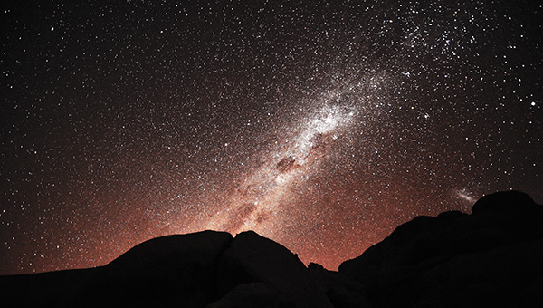 The NamibRand at night, an International Dark Sky Reserve