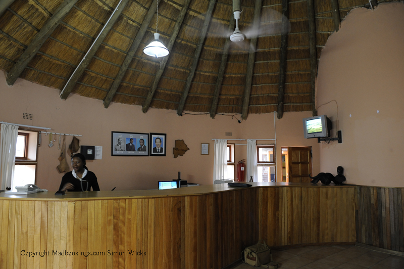 Picture taken at Echo Lodge Kang Botswana