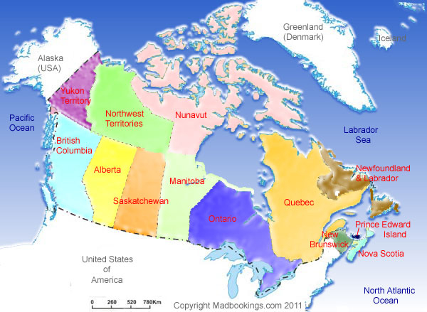 map of Whitehorse Canada
