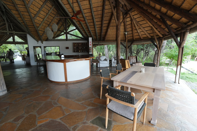 Onguma Forest Camp Etosha National Park restaurent bar