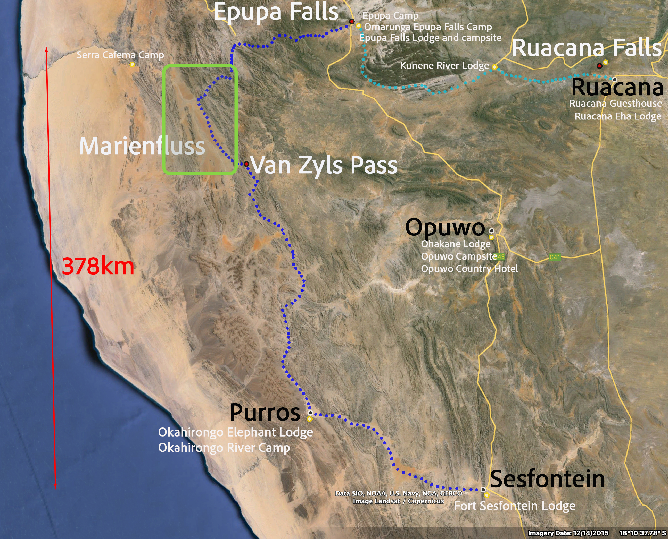 Road Trip Namibia Itinerary