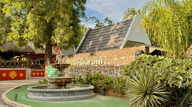 Picture taken at Ngandu Hotel - Rundu Kavango East Namibia
