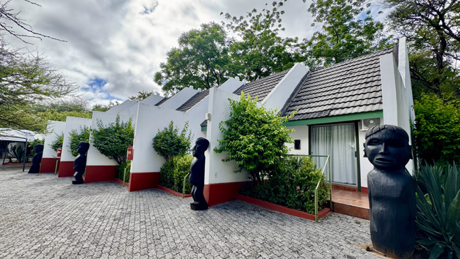 Picture taken at Ngandu Hotel - Rundu Kavango East Namibia