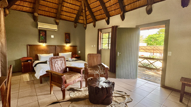 Picture taken at Ngandu Hotel - Rundu Kavango East Namibia