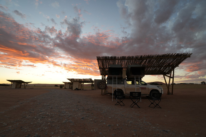 Sesriem Oshana Campsite at Sesriem for Sossusvlei
