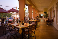 Picture taken at Bahnhof Hotel Aus Namibia