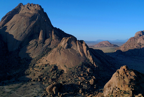 Lodges and campsites at Spitzkoppe in Damaraland Namibia