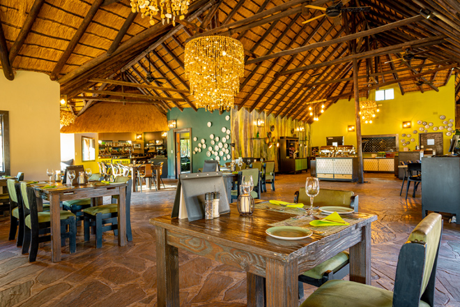Namib Desert Lodge below fossilised dunes