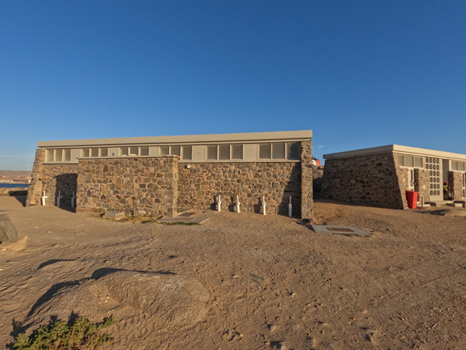 Picture taken at Shark Island Camping Luderitz Namibia