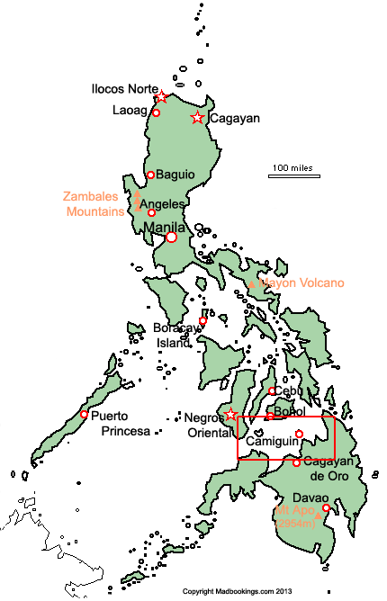 Map of the Philippines