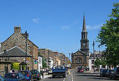 Haddington town main street