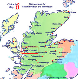 Kyle of Lochalsh Map