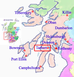 Map of Tabert