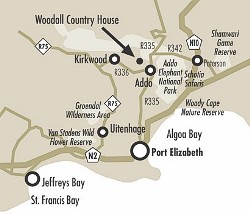 woodall hotel map