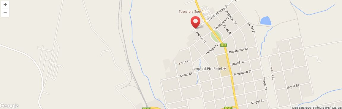 directions to Aloe Country Lodge Piet Retief map