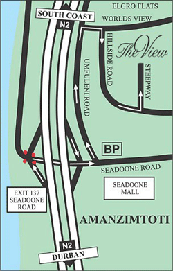 directions to  the view hotel durban
