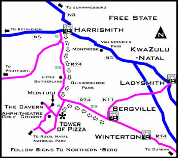 Tower of Pizza Lodge